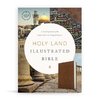 CSB Holy Land Illustrated Bible, British Tan Leathertouch