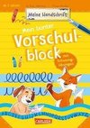 Mein bunter Vorschulblock mit Schwungübungen