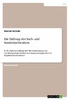 Die Haftung des Sach- und Sondersachwalters