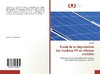 Étude de la dégradation des modules PV en silicium cristallin