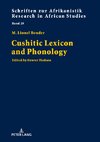 Cushitic Lexicon and Phonology