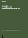 Prätorische Bereicherungsklagen