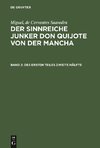 Der sinnreiche Junker Don Quijote von der Mancha, Band 2, Des ersten Teiles zweite Hälfte