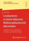 Lesebarrieren in einem inklusiven Mathematikunterricht überwinden