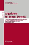 Algorithms for Sensor Systems