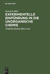 Experimentelle Einführung in die unorganische Chemie