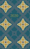 2020 Planner . Diary . Journal . Week per spread . Teal Tiles