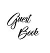 Black Guest Book, Weddings, Anniversary, Party's, Special Occasions, Memories, Christening, Baptism, Visitors Book, Guests Comments, Vacation Home Guest Book, Beach House Guest Book, Comments Book, Wake, Funeral and Visitor Book (Hardback)