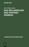 Das Rolandslied des Pfaffen Konrad