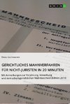 Gerichtliches Mahnverfahren für Nicht-Juristen in 20 Minuten