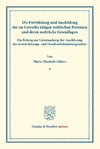 Die Fortbildung und Ausbildung der im Gewerbe tätigen weiblichen Personen und deren rechtliche Grundlagen.