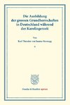 Die Ausbildung der grossen Grundherrschaften in Deutschland während der Karolingerzeit.