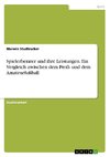 Spielerberater und ihre Leistungen. Ein Vergleich zwischen dem Profi- und dem Amateurfußball