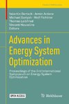 Advances in Energy System Optimization