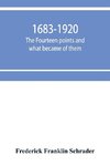 1683-1920; The fourteen points and what became of them--foreign propaganda in the public schools--rewriting the history of the United States--the espionage act and how it worked--