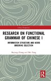 Research on Functional Grammar of Chinese I