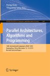 Parallel Architectures, Algorithms and Programming