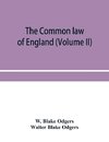 The common law of England (Volume II)