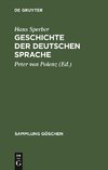 Geschichte der deutschen Sprache