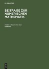 Beiträge zur Numerischen Mathematik, Band 10