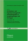 Architekten- und Ingenieurvertragsrecht - Anwendungshilfe zu Vergütungsfolgen und Verträgen