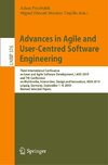 Advances in Agile and User-Centred Software Engineering