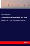 Translations of English Poetry into Latin Verse