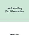 Henslowe's diary (Part II) Commentary