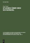 Studien über den Schwindel