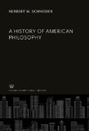 A History of American Philosophy