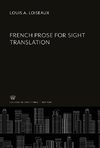 French Prose for Sight Translation