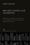 Men Who Control Our Universities