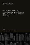 Nationalism and Education in Modern China