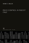 Price Control in Fascist Italy