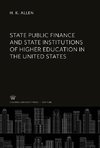 State Public Finance and State Institutions of Higher Education in the United States