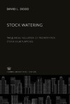 Stock Watering