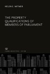 The Property Qualifications of Members of Parliament