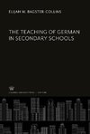 The Teaching of German in Secondary Schools