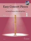 Easy Concert Pieces für Sopran-Blockflöte und Klavier