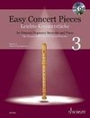 Easy Concert Pieces für Sopran-Blockflöte und Klavier, Band 3