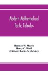 Modern Mathematical Texts; Calculus