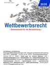 Wettbewerbsrecht 2020