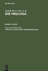 Die Mischna, Traktat 5, Joma (Der Versöhnungstag)