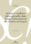 Actions et conduites mimo-gestuelles dans l'usage conversationnel des relatives en français