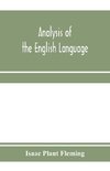 Analysis of the English language