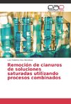 Remoción de cianuros de soluciones saturadas utilizando procesos combinados