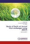 Study of Earth air tunnel heat exchanger using ANSYS