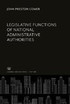 Legislative Functions of National Administrative Authorities