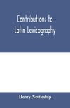 Contributions to Latin lexicography