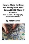 How to Make Nothing but Money with Your Canon EOS 5d Mark IV Camera!